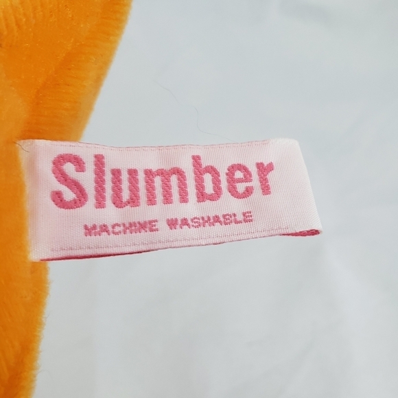 Russ Slumber White Bunny Rabbit In Carrot Plush Stuffed Toy 10 Inch Sleepy Eyes - Picture 7 of 9